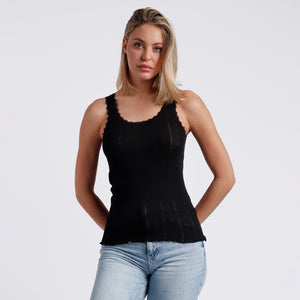 Canotta donna sottogiacca pizzo Admas 43481