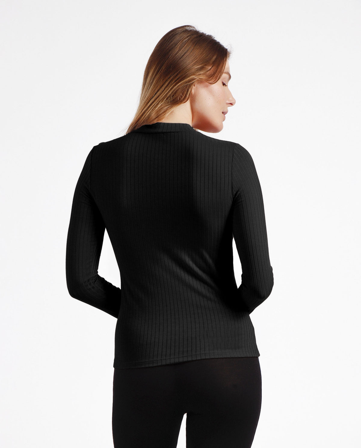 Maglia a lupetto donna sottogiacca a coste Admas 43508