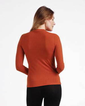 Maglia a lupetto donna sottogiacca a coste Admas 43508