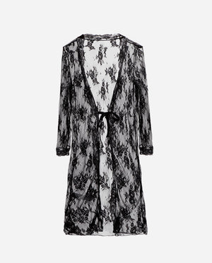 Vestaglia di pizzo trasparente kimono sexy Admas 43546