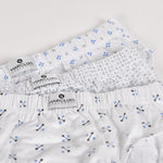 Slip uomo Marc Luis 453 bianco a fantasia cotone 6 pezzi