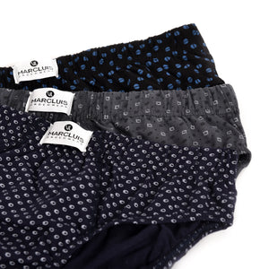 Slip uomo Marc Luis 454 scuri a fantasia cotone 6 pezzi