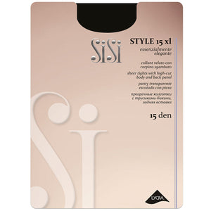 Collant corpino ricamato Sisi Style 15 den