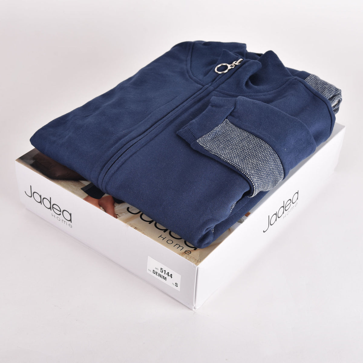 Tuta donna Jadea 5144 aperta caldo cotone denim