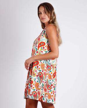 Camicia da notte vestitino donna estivo Admas 51541 fantasia