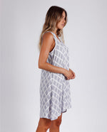Camicia da notte abitino donna estivo Admas 51548 azul