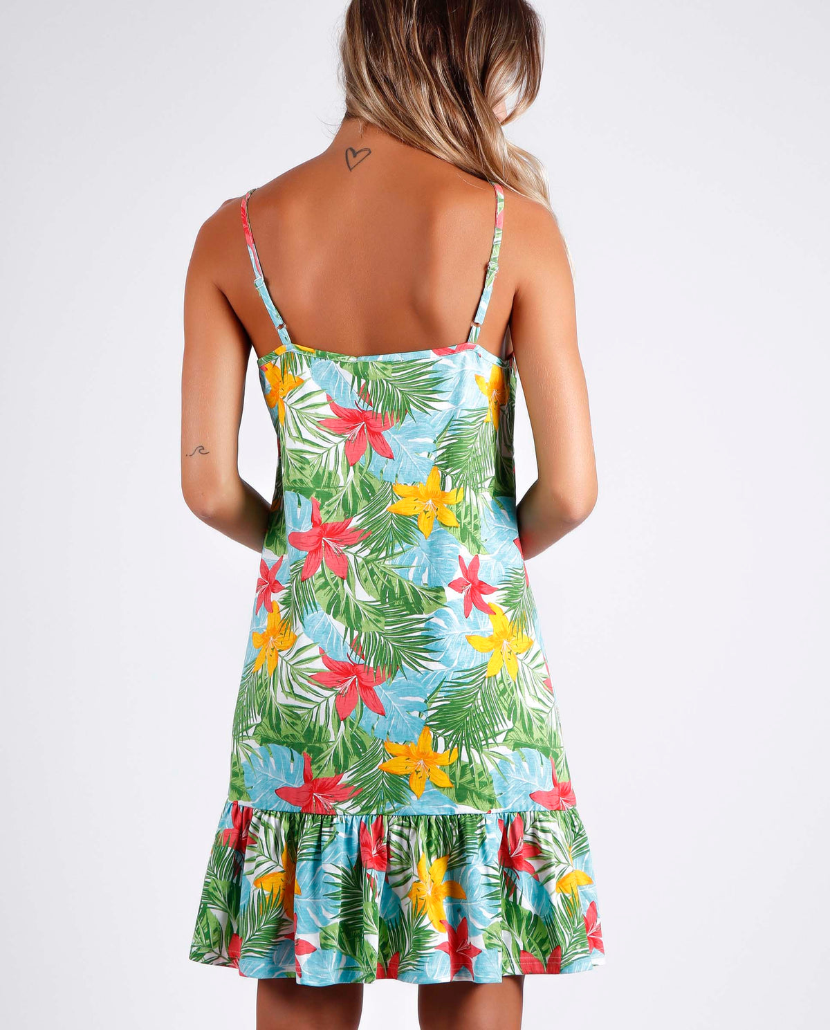 Abitino donna estivo Admas 51566 cotone floreale