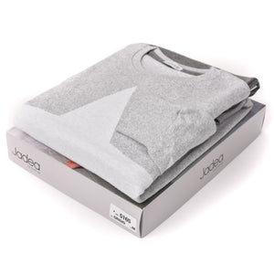 Pigiama donna invernale stella grigio Jadea 5165 caldo cotone