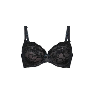 Reggiseno con ferretto in pizzo lavorato Rosa Faia 5288