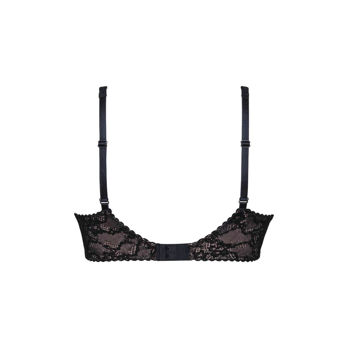 Reggiseno con ferretto in pizzo lavorato Rosa Faia 5288