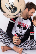 Pigiama uomo Disney 54223 bianco con stampa