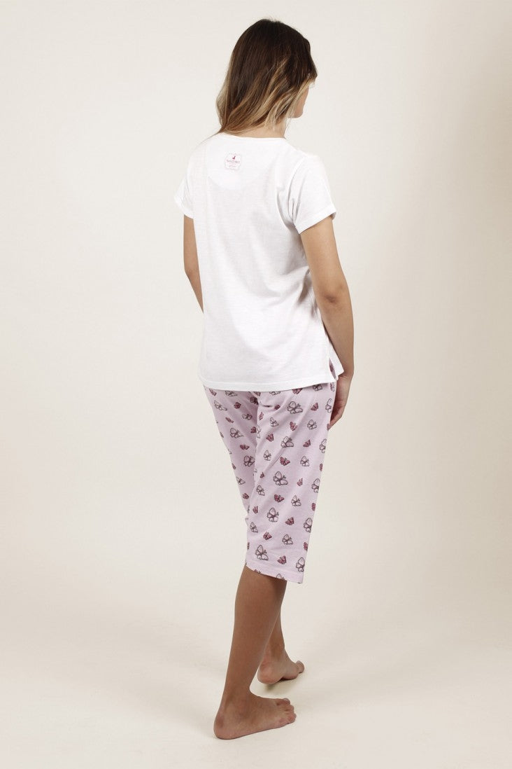 Pigiama da donna Santoro Gorjuss 54455 estivo in cotone