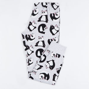 Pigiama bambina caldo cotone Admas 55207 panda