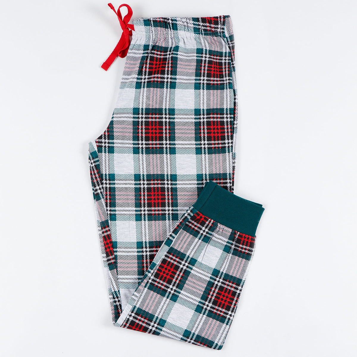 Pigiama bambina caldo cotone verde sveglia Admas 55215