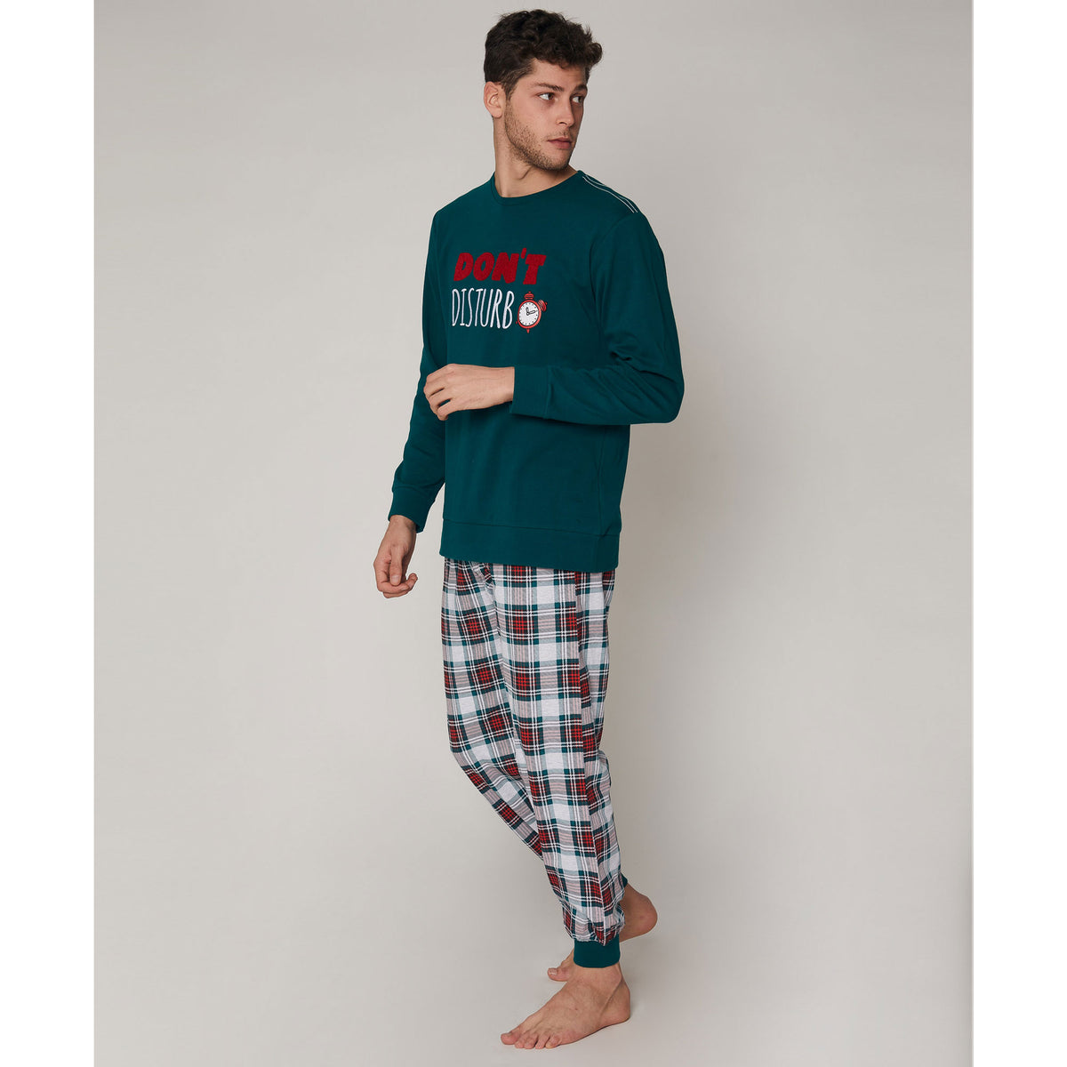 Pigiama uomo Admas 55333 lungo verde