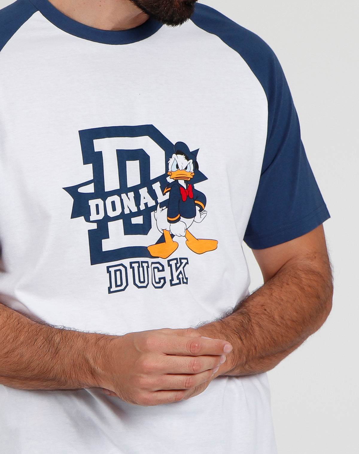 Pigiama uomo corto Disney 55406 paperino blu cotone