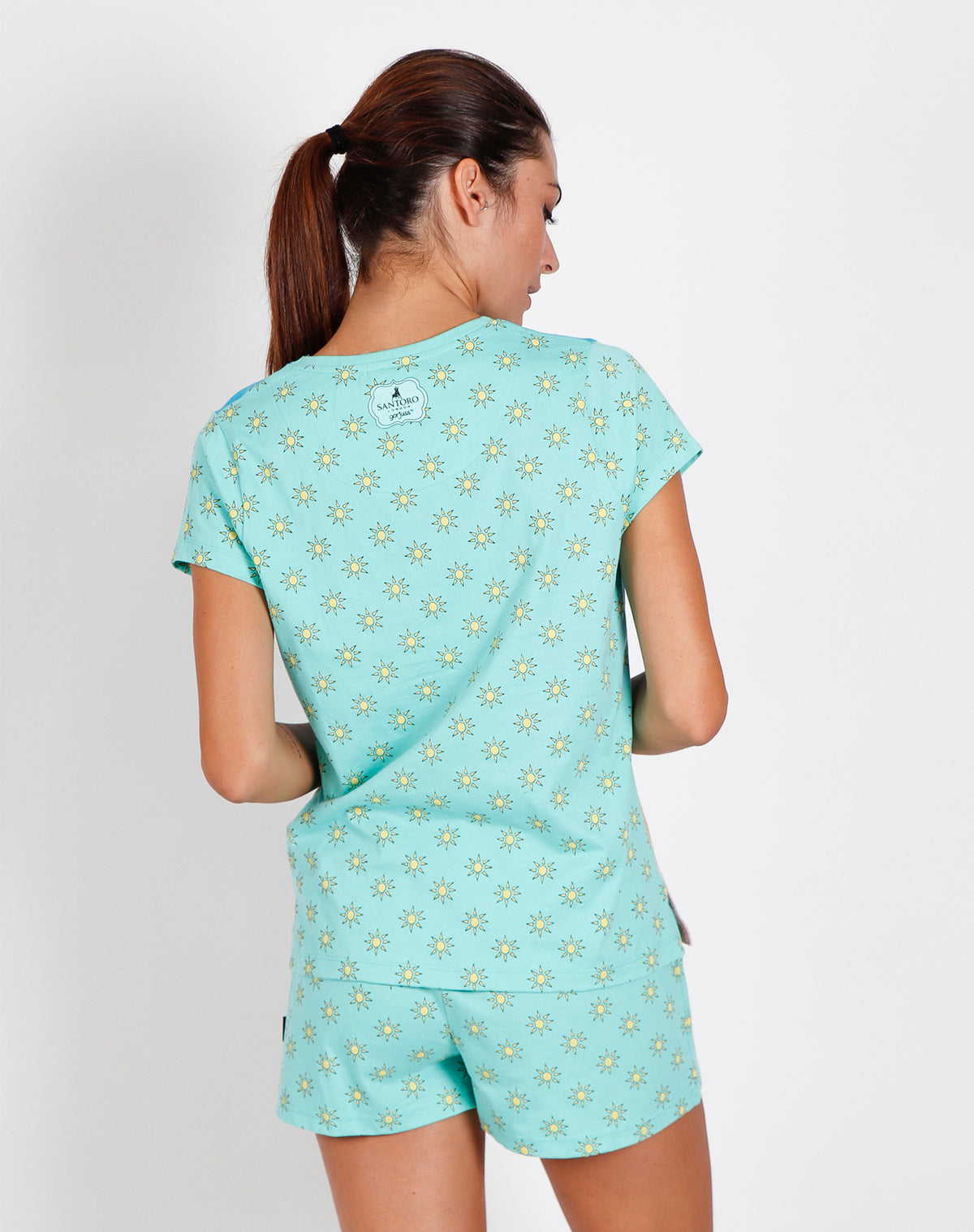 Pigiama donna manica corta Santoro Gorjuss 55503
