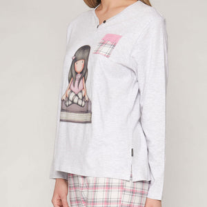 Pigiama donna caldo cotone Santoro Gorjuss 55527