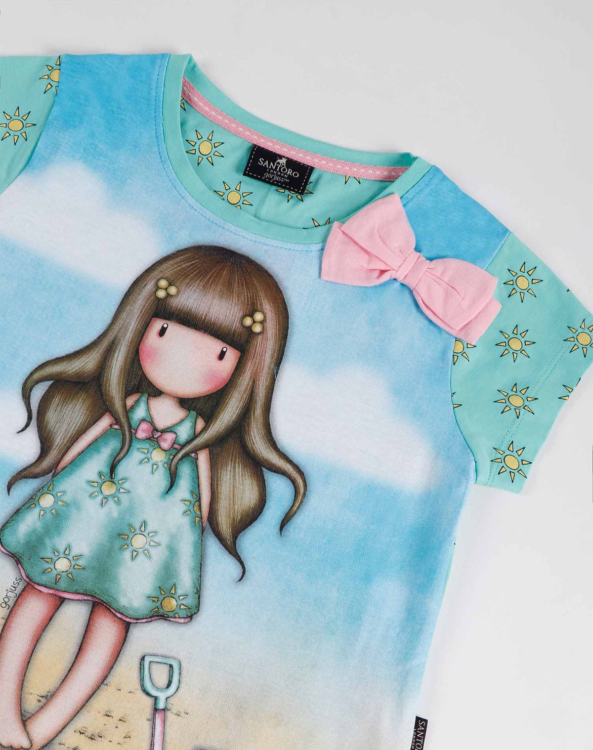 Pigiama bambina Santoro Gorjuss 55578 corto