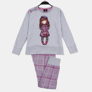 Pigiama bambina Santoro Gorjuss 55591 in caldo cotone