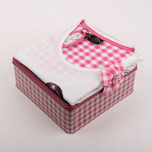 Pigiama donna canotta corto estivo Santoro Gorjuss 55605 cotone rosa