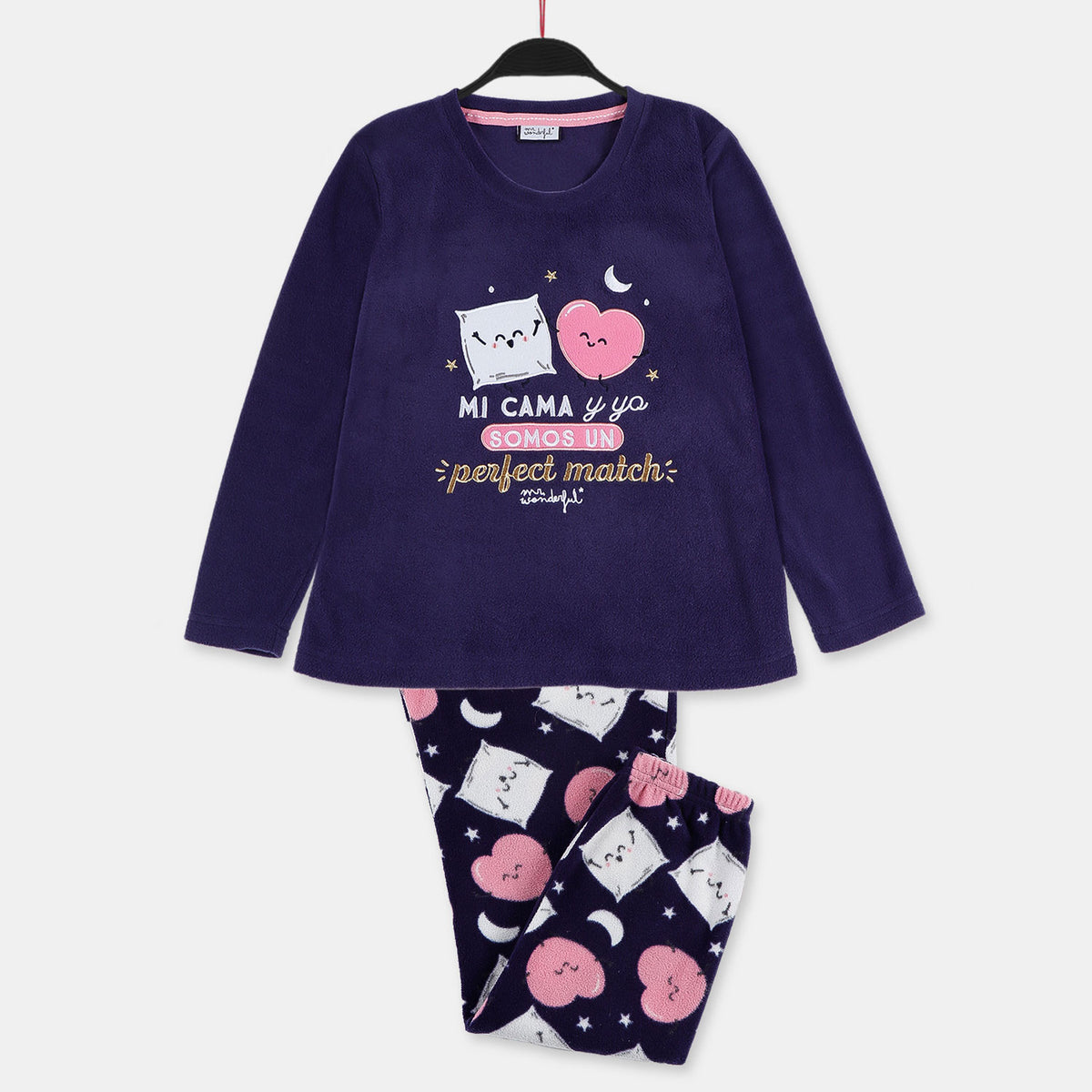 Pigiama bimba Mr. Wonderful 55741 micropile blu