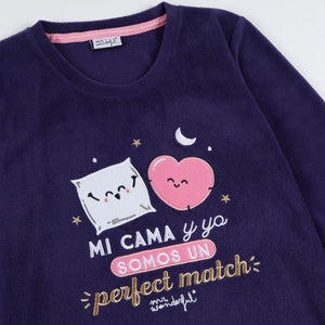 Pigiama bimba Mr. Wonderful 55741 micropile blu