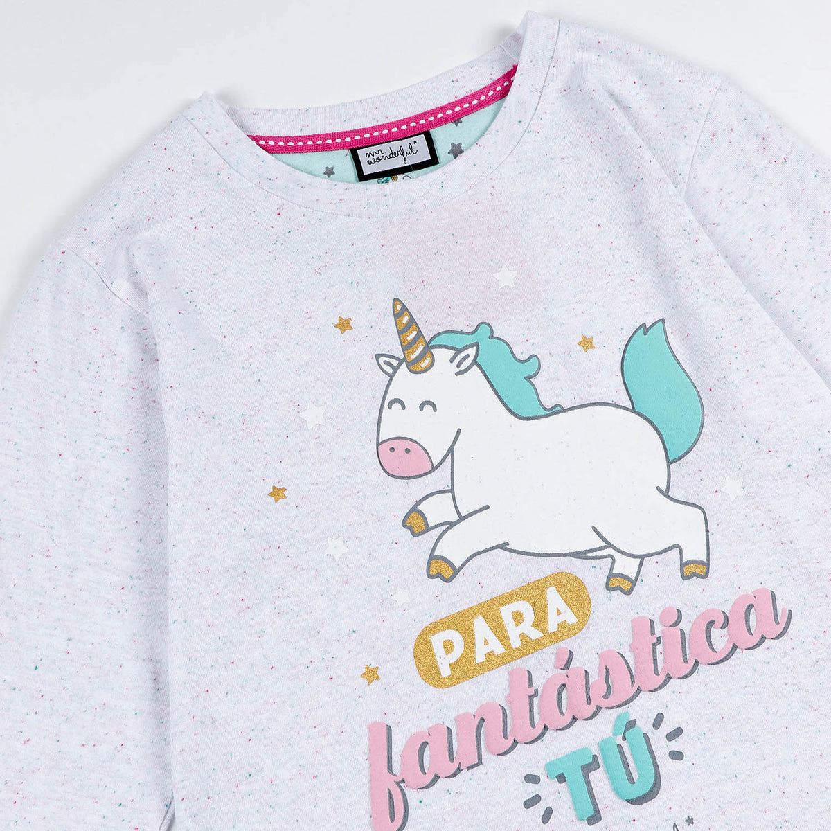 Pigiama bimba caldo cotone Mr. Wonderful 55742 unicorno