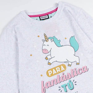 Pigiama bimba caldo cotone Mr. Wonderful 55742 unicorno