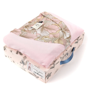 Pigiama donna classico raffinato in caldo cotone rosa fiori Admas 56193