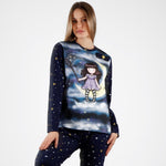 Pigiama donna invernale Santoro Gorjuss 56608 caldo cotone