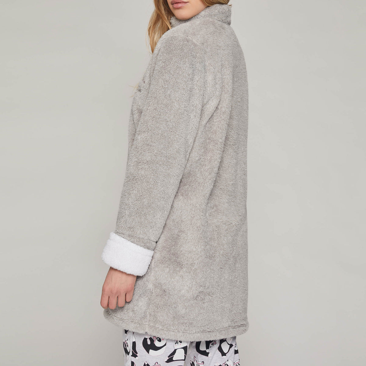 Vestaglia donna caldisima sherpa giacca Admas 57434