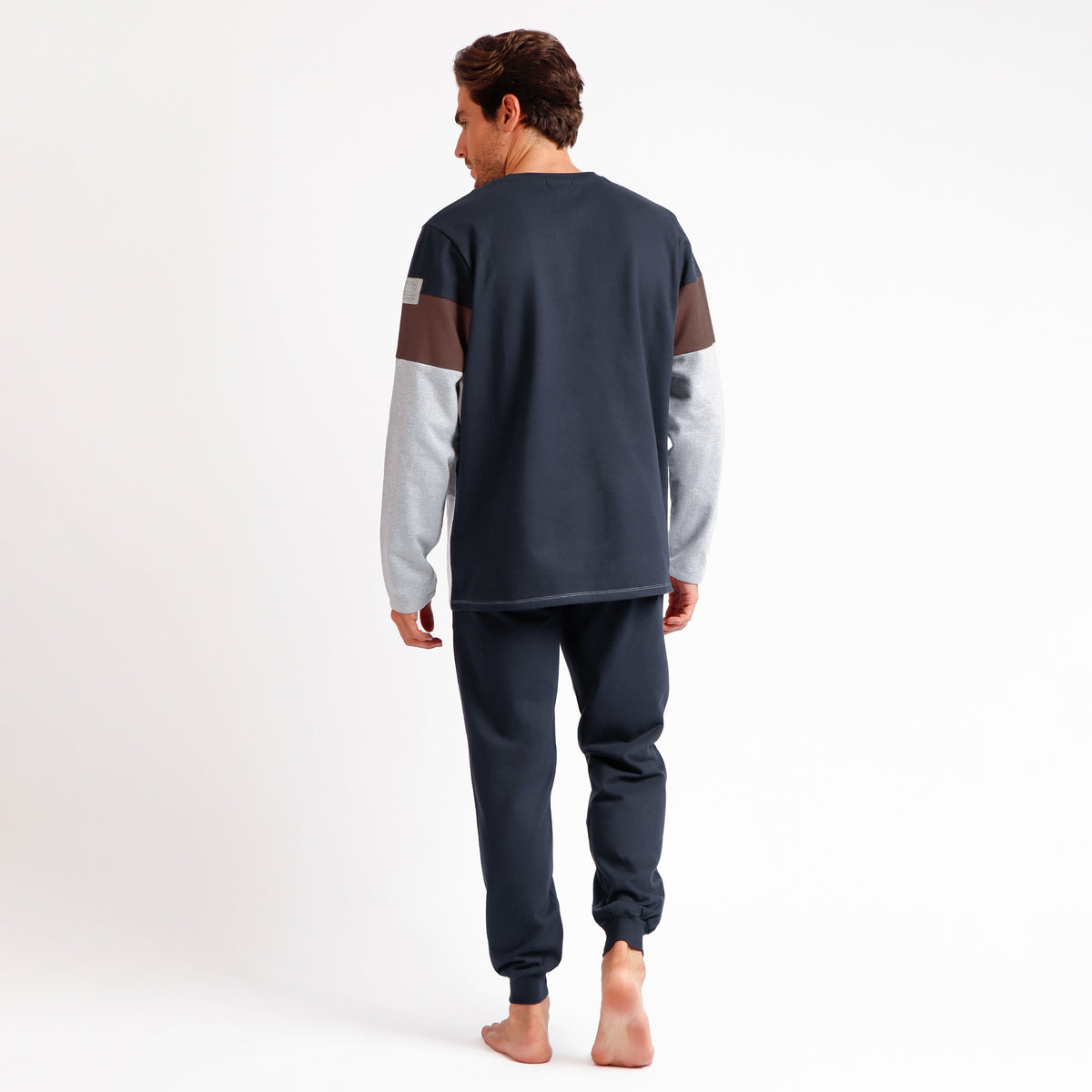 Pigiama uomo cotone felpato stile tuta Admas 60302