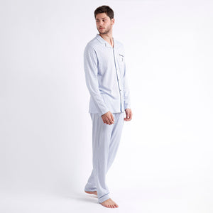 Pigiama uomo maglia aperta cotone e viscosa Admas 60310