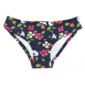 Slip donna jadea 6035 vita bassa floreale 3 pezzi