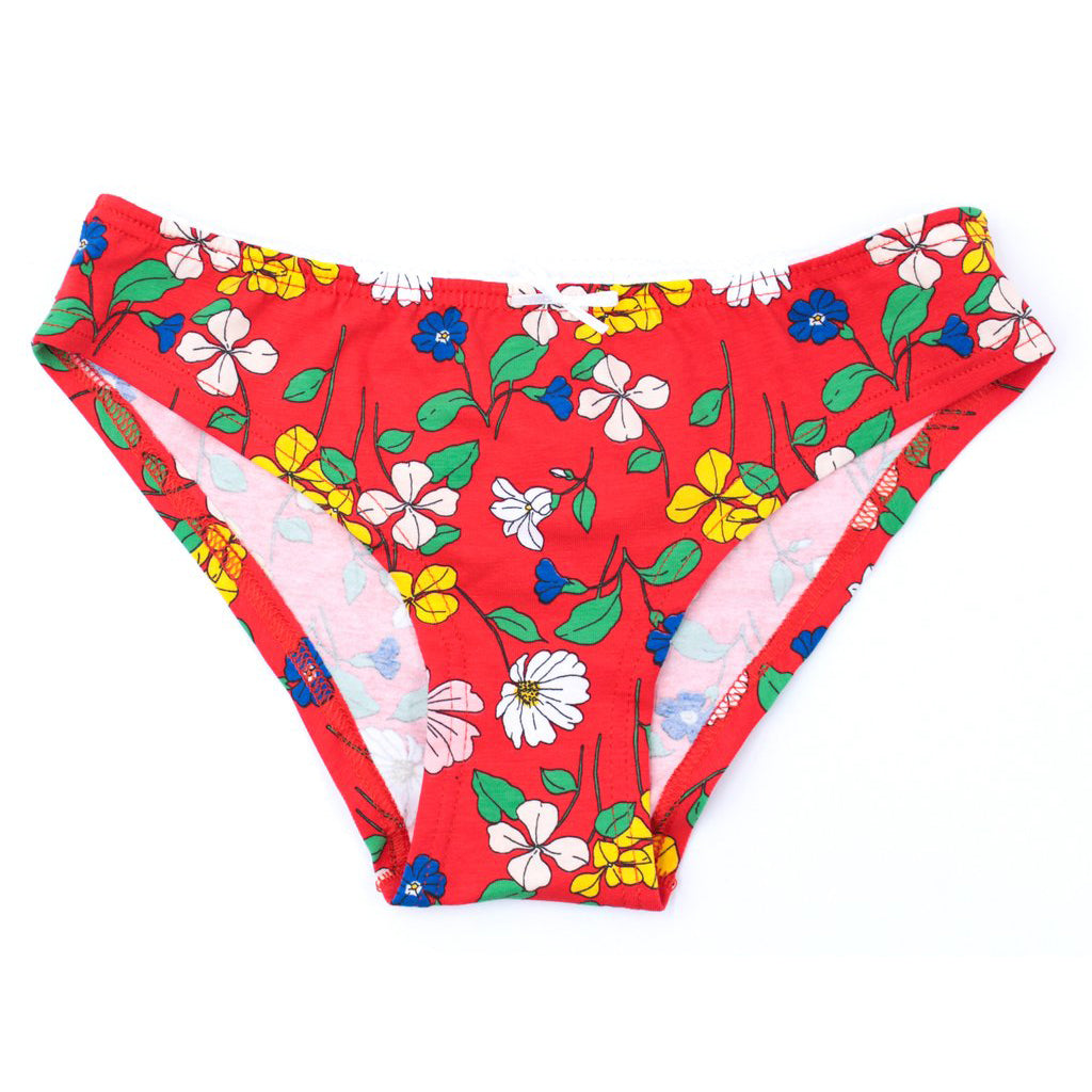 Slip donna jadea 6035 vita bassa floreale 3 pezzi