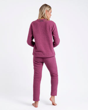 Pigiama donna Santoro Gorjuss 60788 pile sherpa