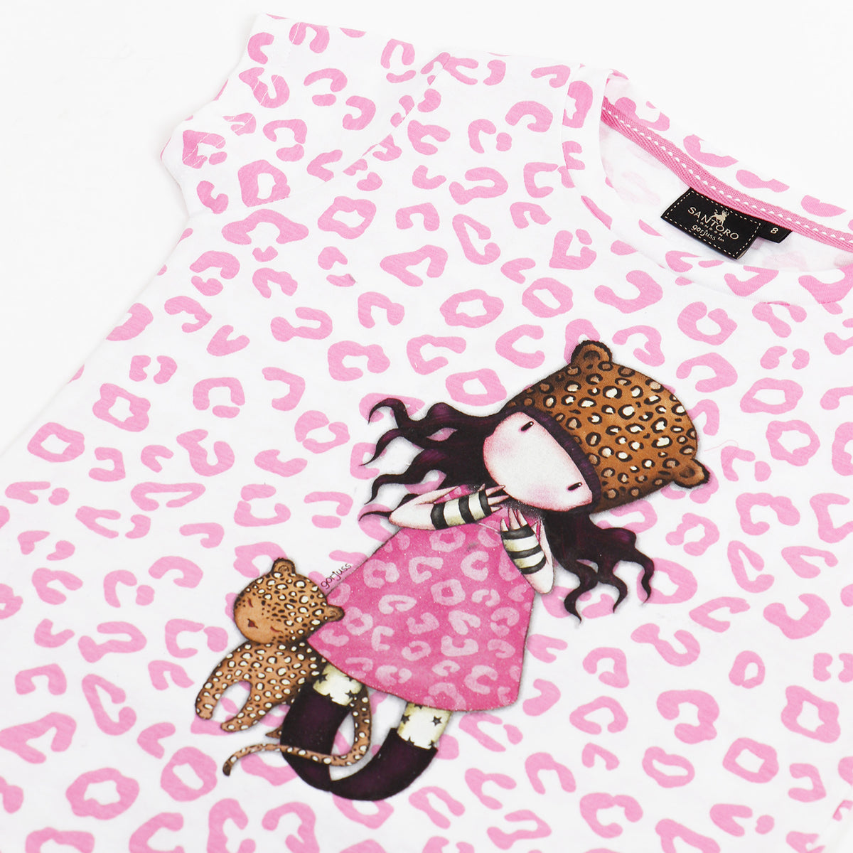 Pigiama bambina Santoro Gorjuss 60825 corto 100% cotone