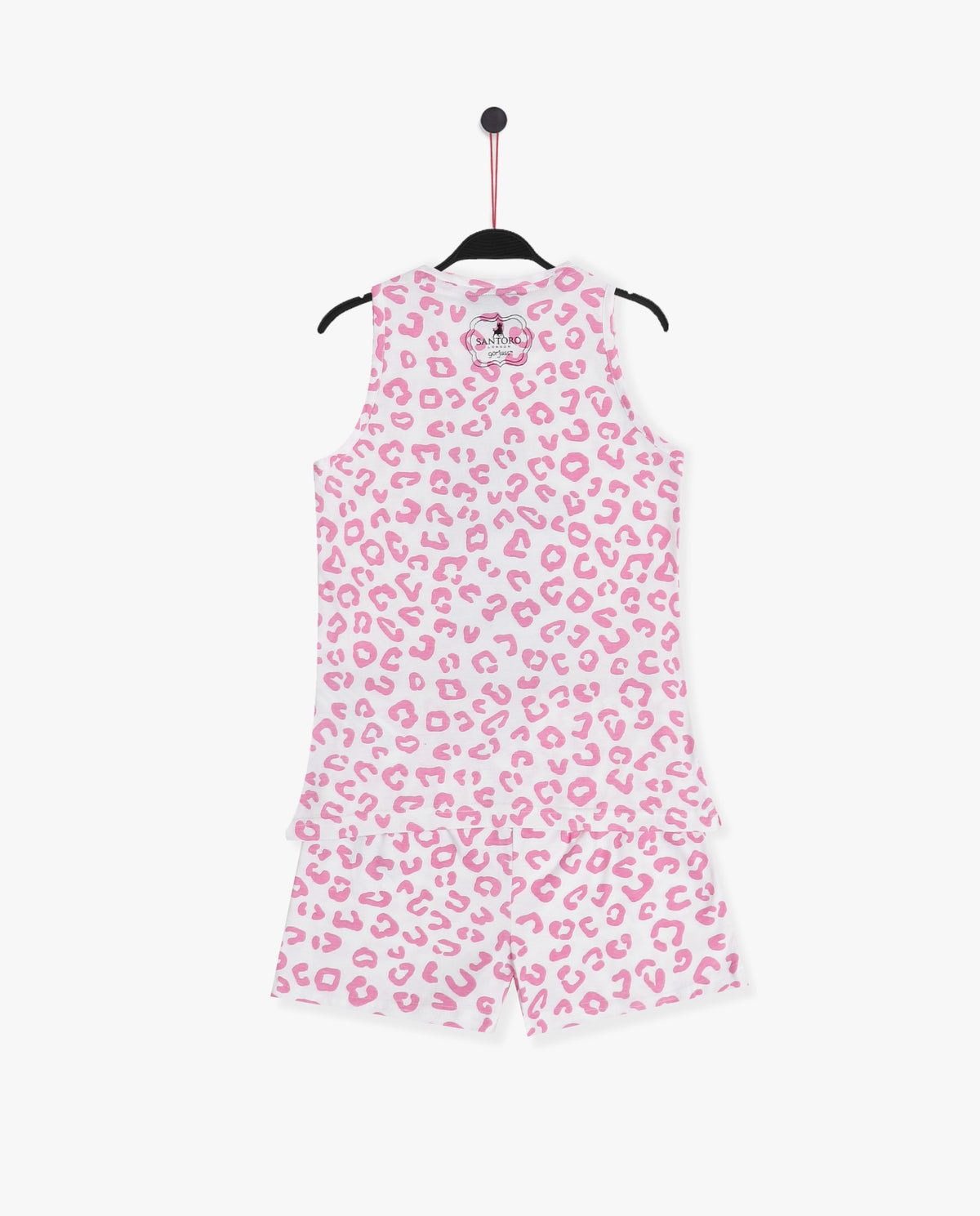 Pigiama bambina Santoro Gorjuss 60826 cotone animalier rosa