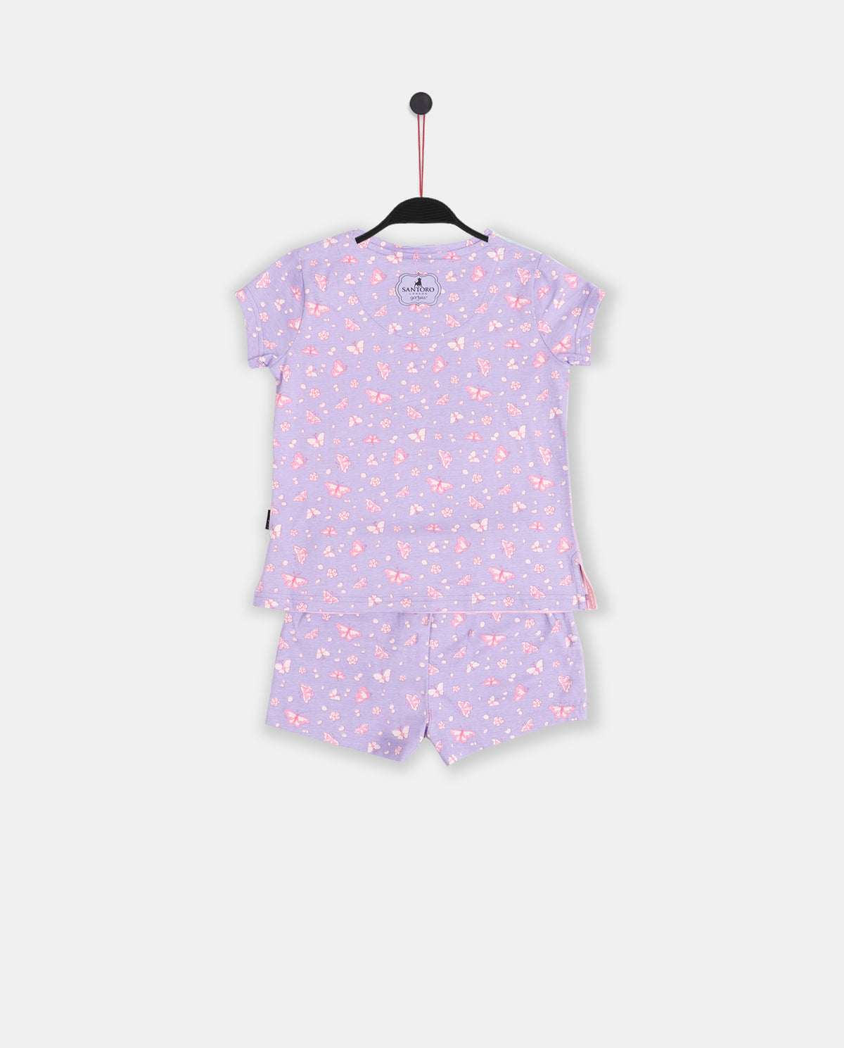 Pigiama bambina Santoro Gorjuss 60830 100% cotone malva