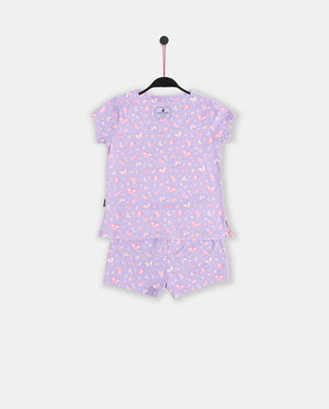 Pigiama bambina Santoro Gorjuss 60830 100% cotone malva