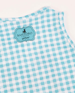 Pigiama bambina Santoro Gorjuss 60833 cotone turchese