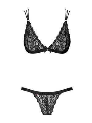 Sexy set Obsessive 854-set-1 reggiseno + perizoma 2 pz.