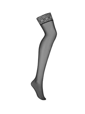 Sexy calze per reggicalze Obsessive Shibu stockings nere