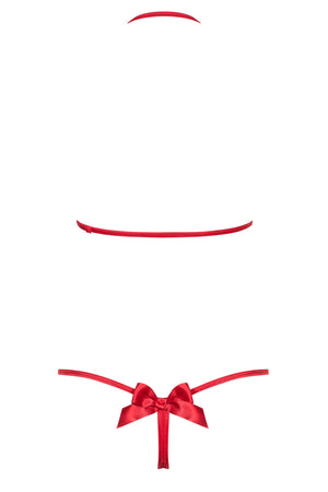 Body sexy Obsessive Giftella teddy rosso