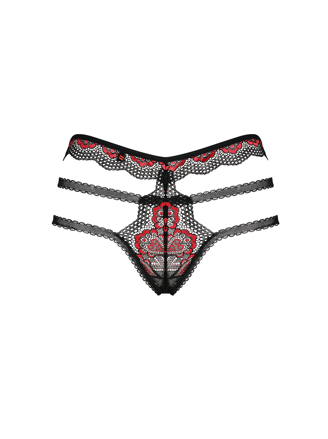 Sexy panty + copricapezzoli Obsessive Megies pizzo set sexy coordinato hot