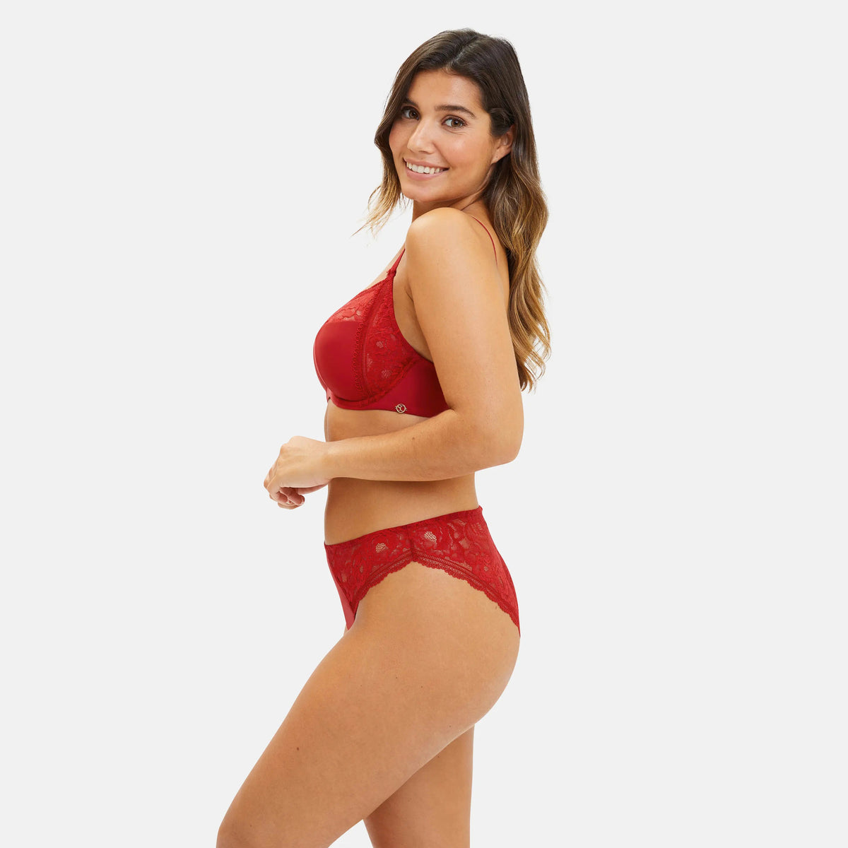 Slip con pizzo e microfibra Sans Complex Lily 60PAK38
