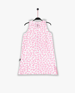 Abitino bambina Santoro Gorjuss 61105 maculato rosa cotone