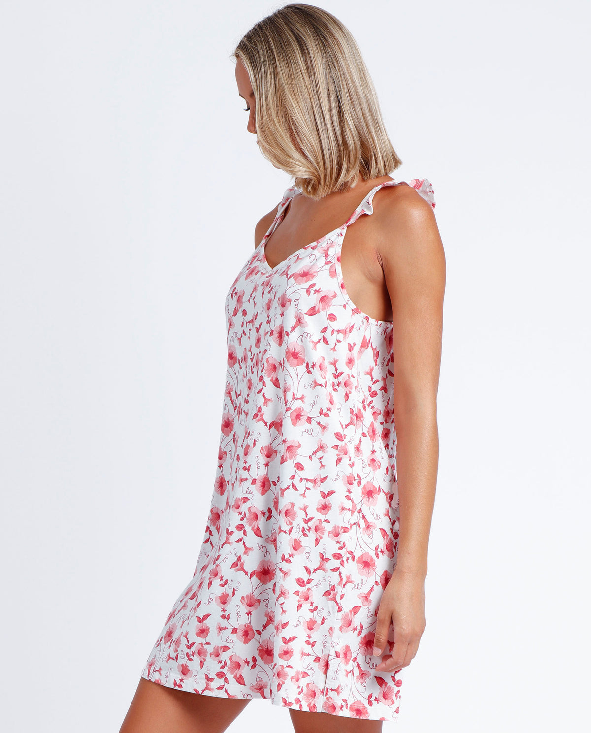Abitino donna estivo Admas 61157 cotone floreale