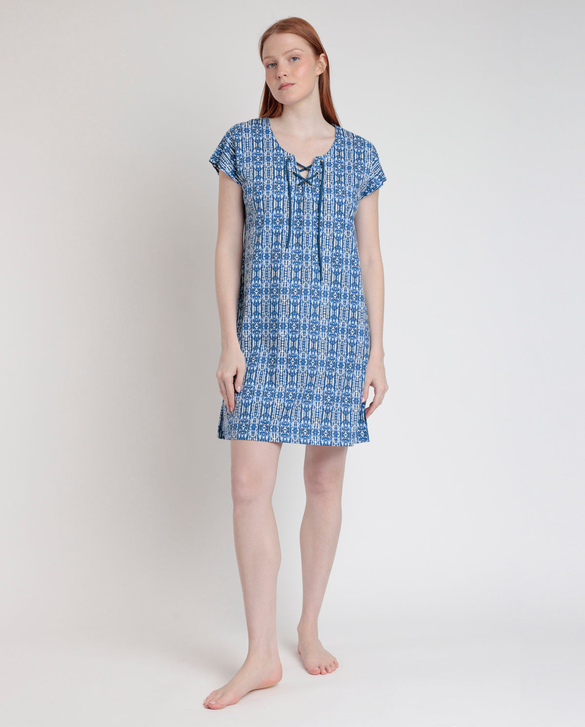 Abitino Donna Estivo fantasia etnica 100% cotone Admas 61373
